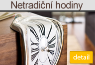 Netradiční hodiny a budíky